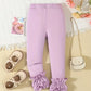 Girl's Layered Ruffle Leggings