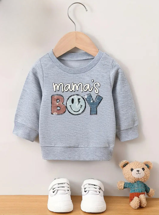 Mama's Boy Baby Sweatshirt