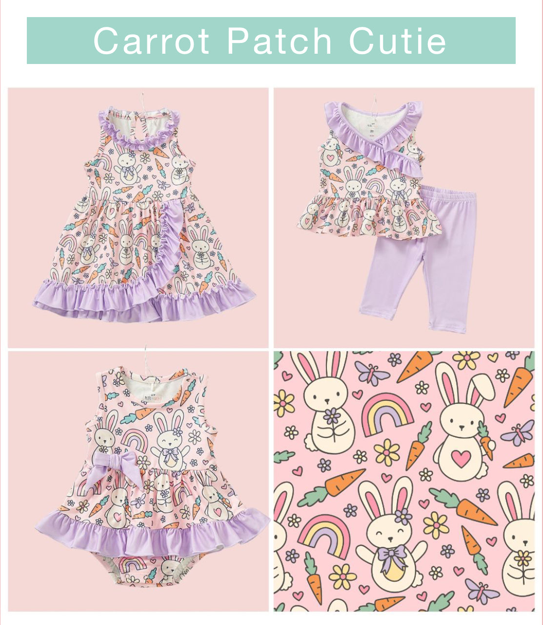 Carrot Patch Cutie Romper