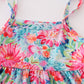 Tropical Bloom Print Mom&Me Dress