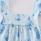 Blue Sailboat Print Girl  Bloomer Set