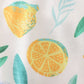 Green Lemon Print Girl Bubble