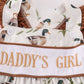 Khaki Duck Daddy's Girl Embroidery Dress