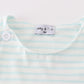 Blue Stripe Sailboat Boy Bloomer Set