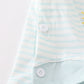 Blue Stripe Sailboat Boy Bloomer Set