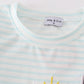 Blue Stripe Sailboat Boy Set