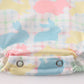 Easter Bunny Print Bow Girl Bubble