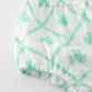 Blue St. Patrick's Clover Boy Bloomer Set