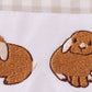 Tan Easter Bunny Embroidery Boy Jonjon