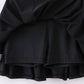 Black Pleats Active Mom & Me Skorts