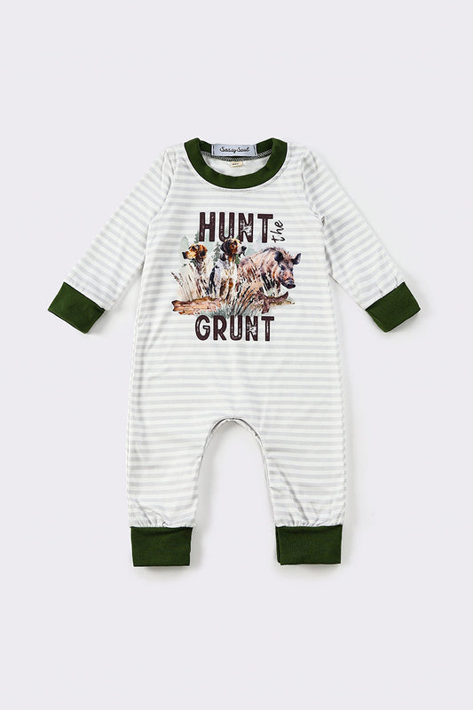 Forest Hunting Boy Romper