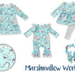 Marshmallow World Romper