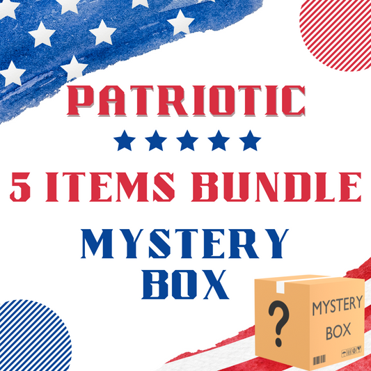 Patriotic Mystery Bag 5 Items Great Value