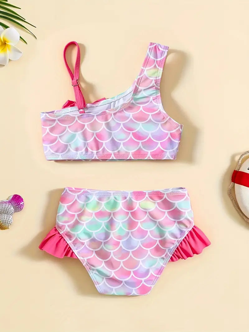 Mermaid Splash: 2-Piece Swim Set