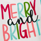 Merry & Bright Ruffle Top