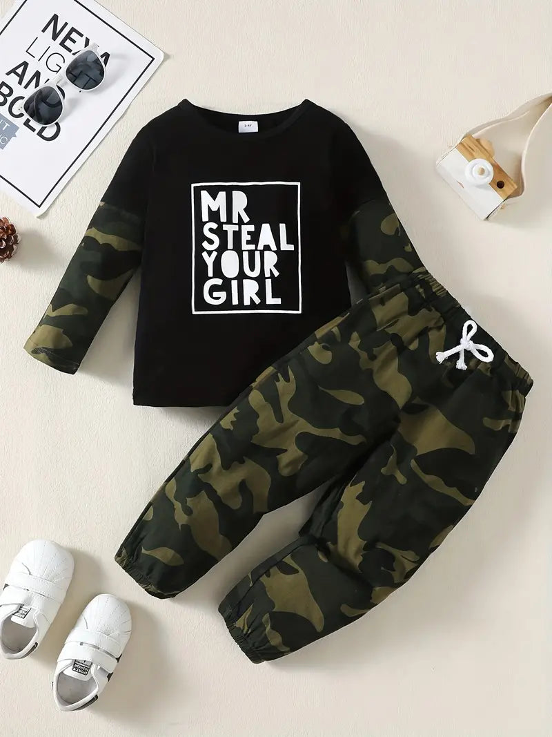 Mr. Steal Your Girl Pant Set