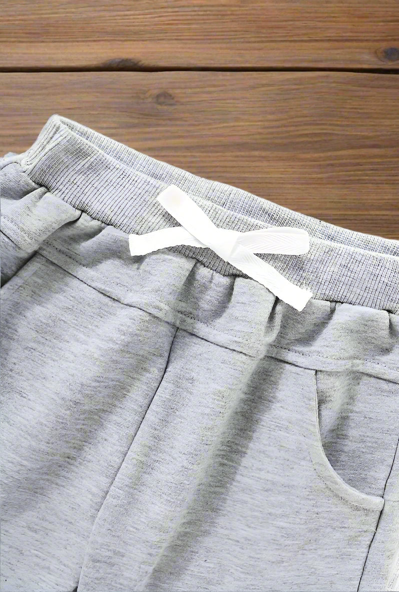 Little Explorer Pocket Pants-Gray