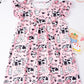 Pink Cutie Cows Dress