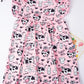 Pink Cutie Cows Dress