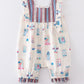 Platinum Balcony Print Baby Jumpsuit