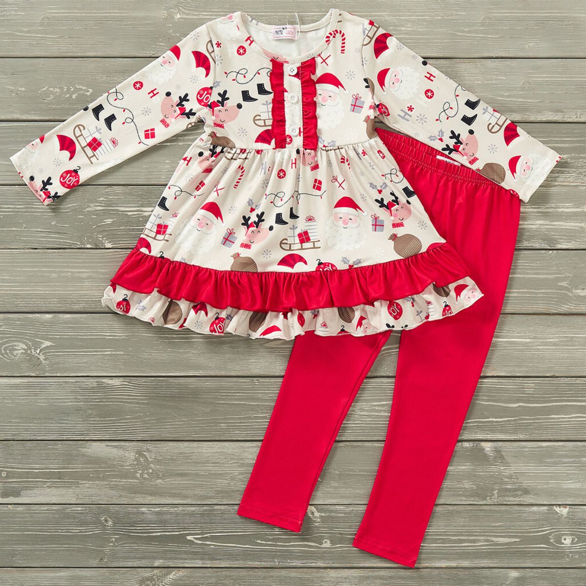 Santa's Sleigh Pant Set