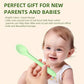 Silicone Flexible Baby Spoons, 6-Piece Set