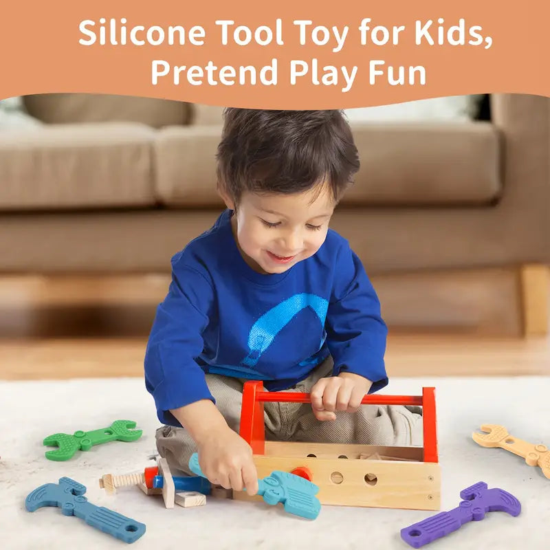 Silicone Tool Time 4-pc Set