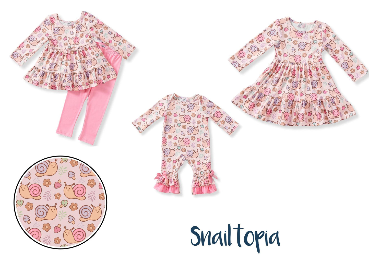 Snailtopia Romper