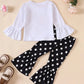 Snowman Polka Dot Outfit