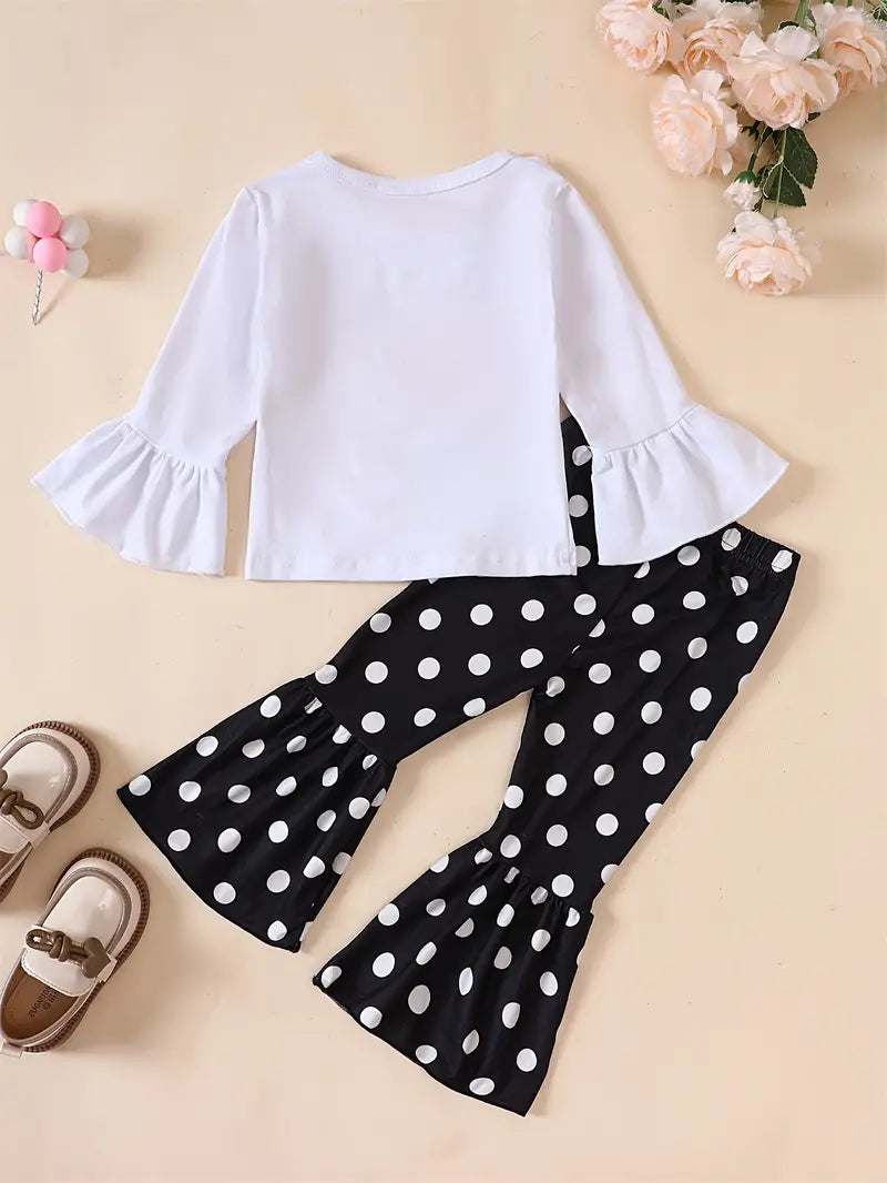 Snowman Polka Dot Outfit