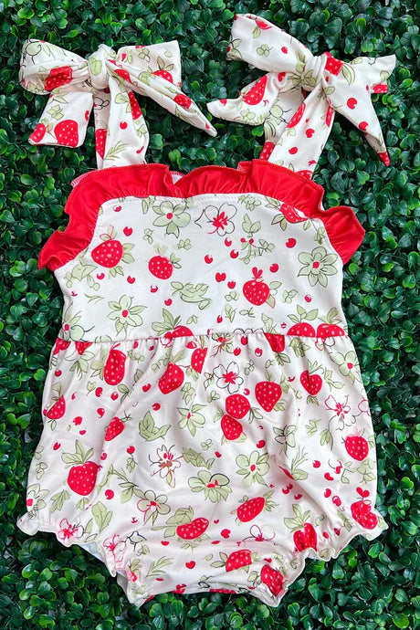 Berry Sweet Baby Romper