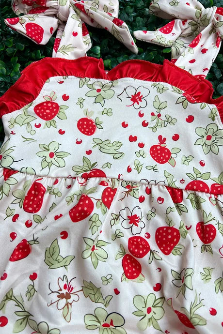 Berry Sweet Baby Romper