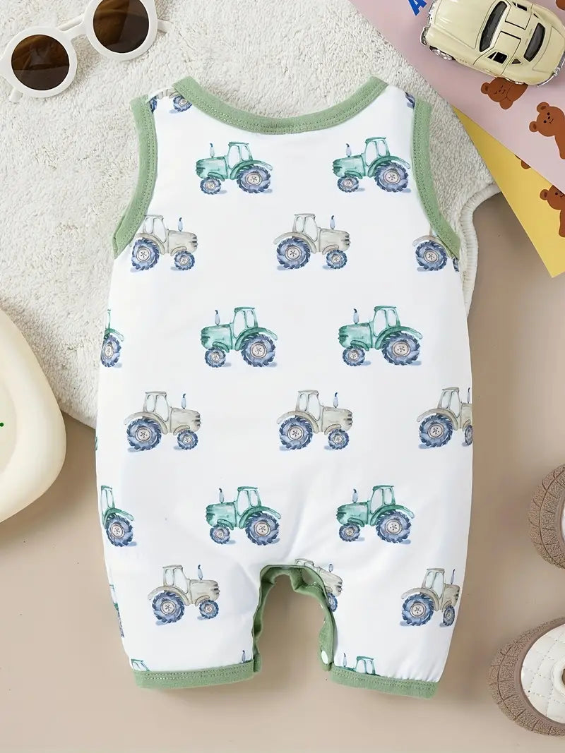 Tiny Tractors Romper