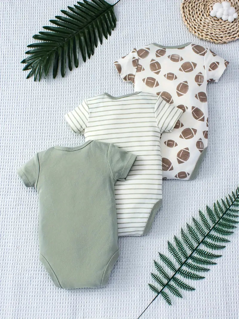 Touchdown Trio Onesies