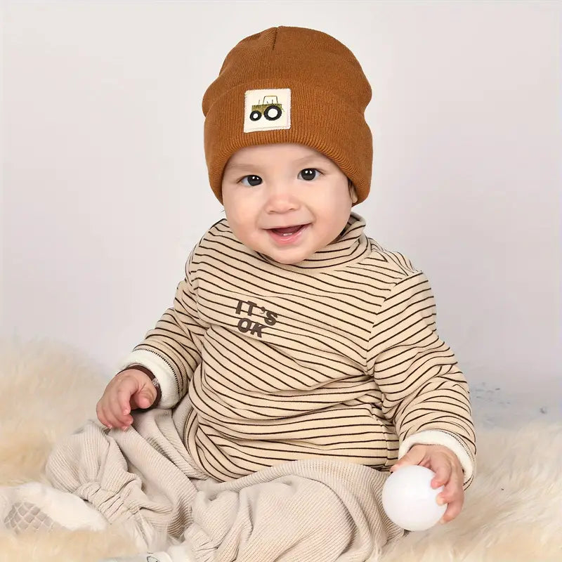 Baby Tractor Beanie