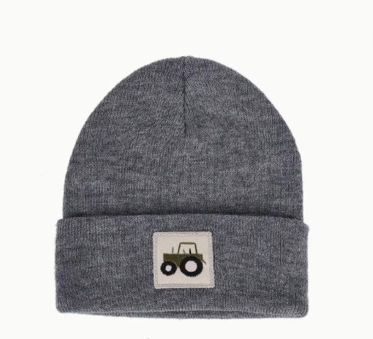 Baby Tractor Beanie