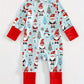 Winter Wonderland Santa Romper