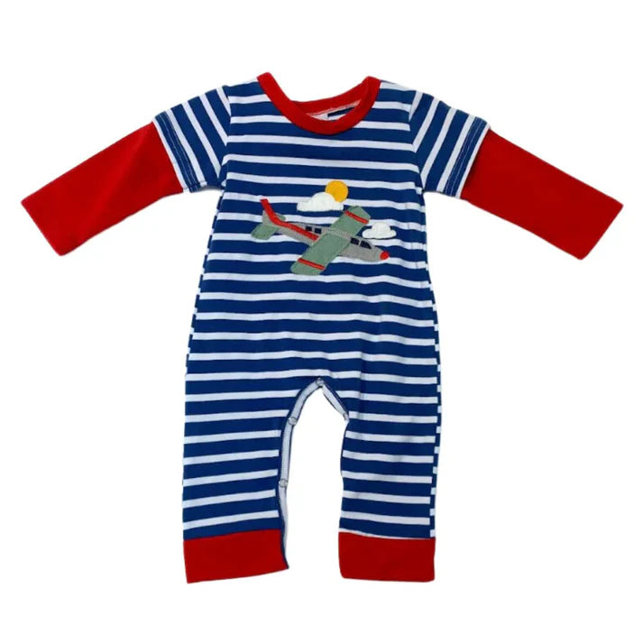 Up in the Air Boy Romper