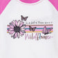 Pink Wild Flower Top