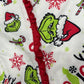 Christmas Grinch Ruffle Romper